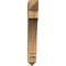 Ekena Millwork Imperial Arts & Crafts Smooth Bracket, Western Red Cedar, 5 1/2"W x 36"D x 40"H BKT06X36X40IMP03SWR - alternate 4